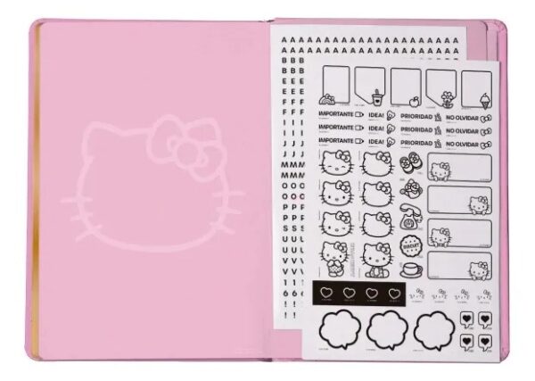 Mooving Libreta Rayada Hello Kitty