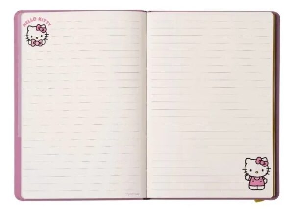 Mooving Libreta Rayada Hello Kitty