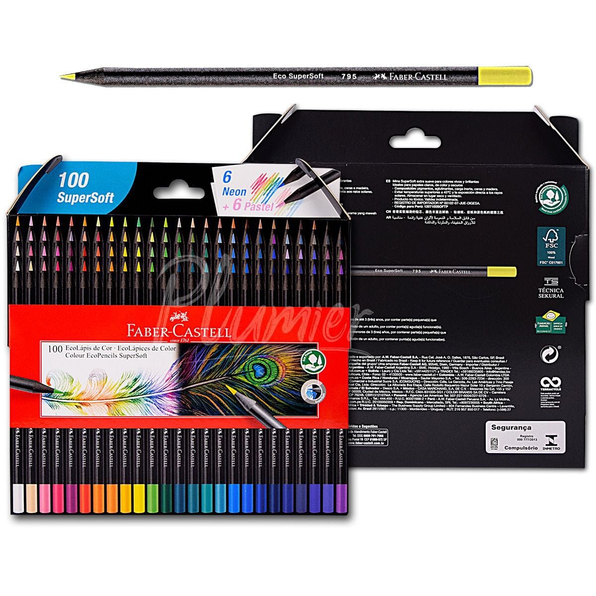 Faber Castell Lápices De Color Supersoft 100 Colores