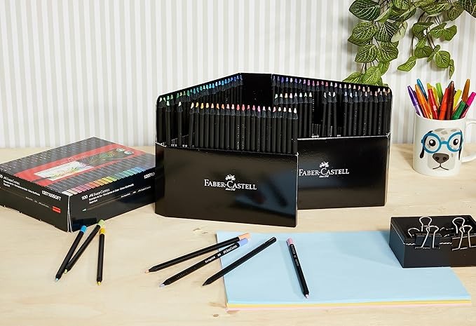 Faber Castell Lápices De Color Supersoft 100 Colores