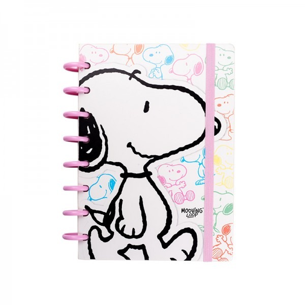 mooving-cuaderno-discos-snoopy Mooving Snoopy Cuaderno De Discos A5