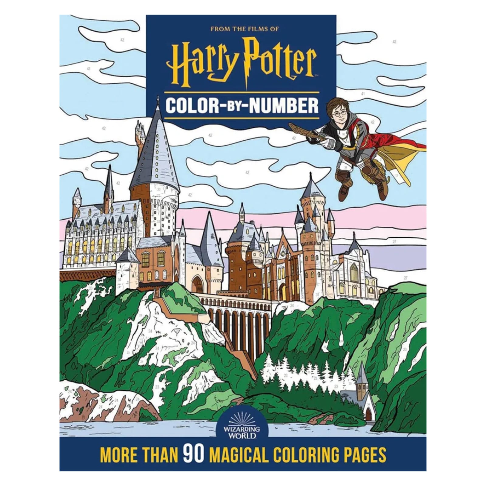 Libro De Colorear Por Número Harry Potter