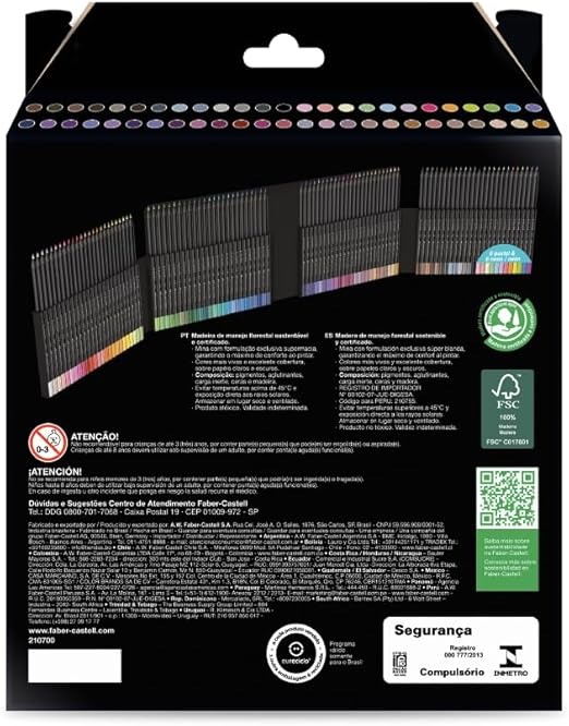 Faber Castell Lápices De Color Supersoft 100 Colores