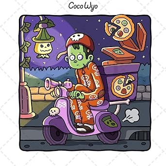 Libro De Colorear Spooky Cutie Vol. 2-Coco Wyo(Original)