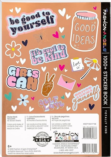 Libro De Stickers Fashion Angels Serie 9