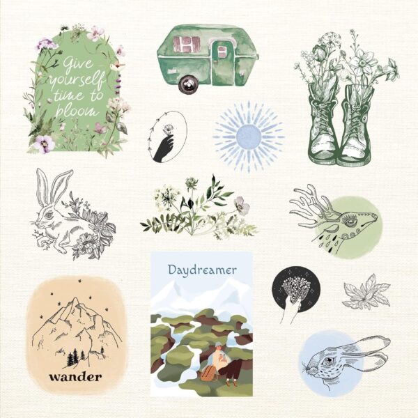 Libro Stickers Boho Dreams