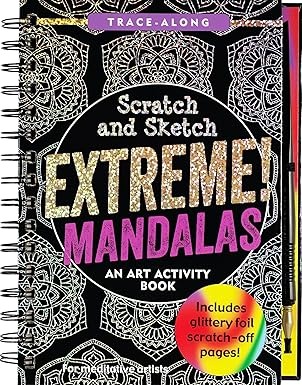Libro De Actividades Scratch & Sketch Extreme Mandalas