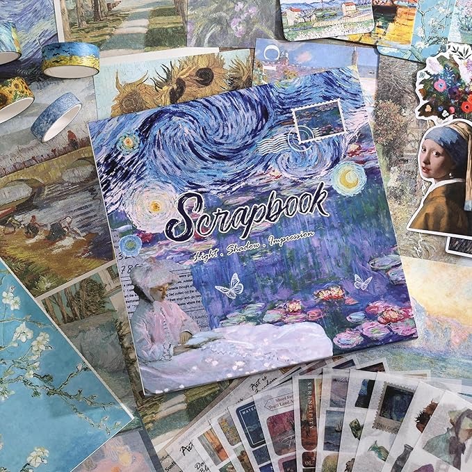 91jnXZLlw4L._AC_SX679 Kit Scrapbook Pintores Famosos