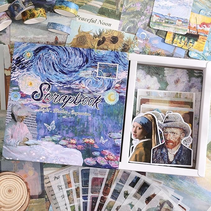 91myU bMyQL._AC_SX679 Kit Scrapbook Pintores Famosos