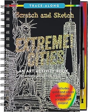 Libro De Actividades Scratch & Sketch Extreme Cities