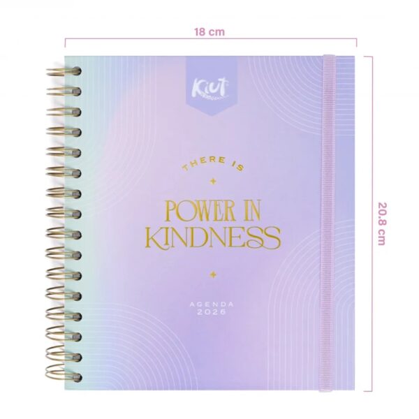 agenda-premium-kiut-2026-power-i (3) Kiut Agenda Premium 2026 Power In Kindness 2 Días Por Página