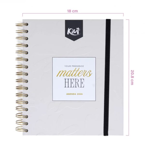 agenda-premium-kiut-2026-your-pr (9) Kiut Agenda Premium 2026 Your Presence Matters 2 Días Por Página