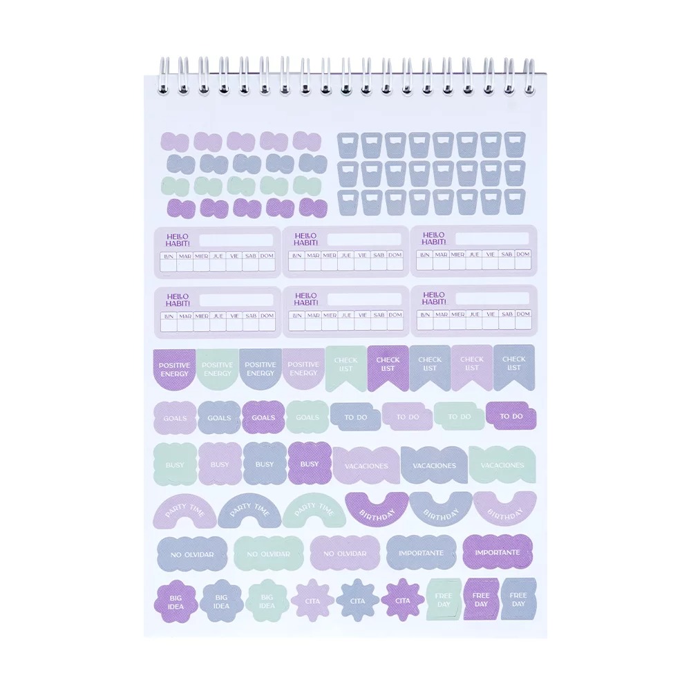 planeador-kiut-2026-black-and-wh (1) Kiut Planeador Diario-Semanal 2026 Power In Kindness 17.5x24cm