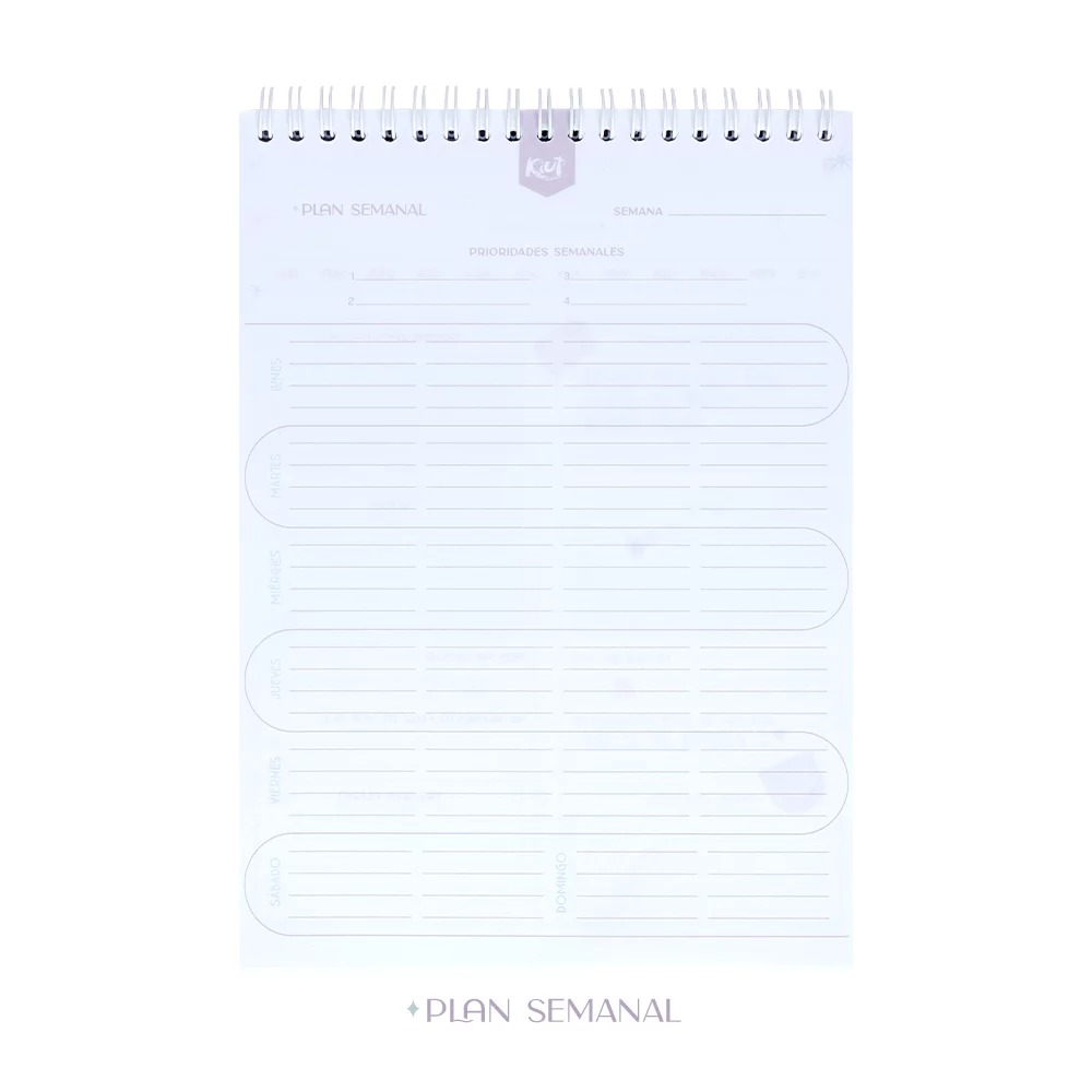 planeador-kiut-2026-black-and-wh (3) Kiut Planeador Diario-Semanal 2026 Power In Kindness 17.5x24cm