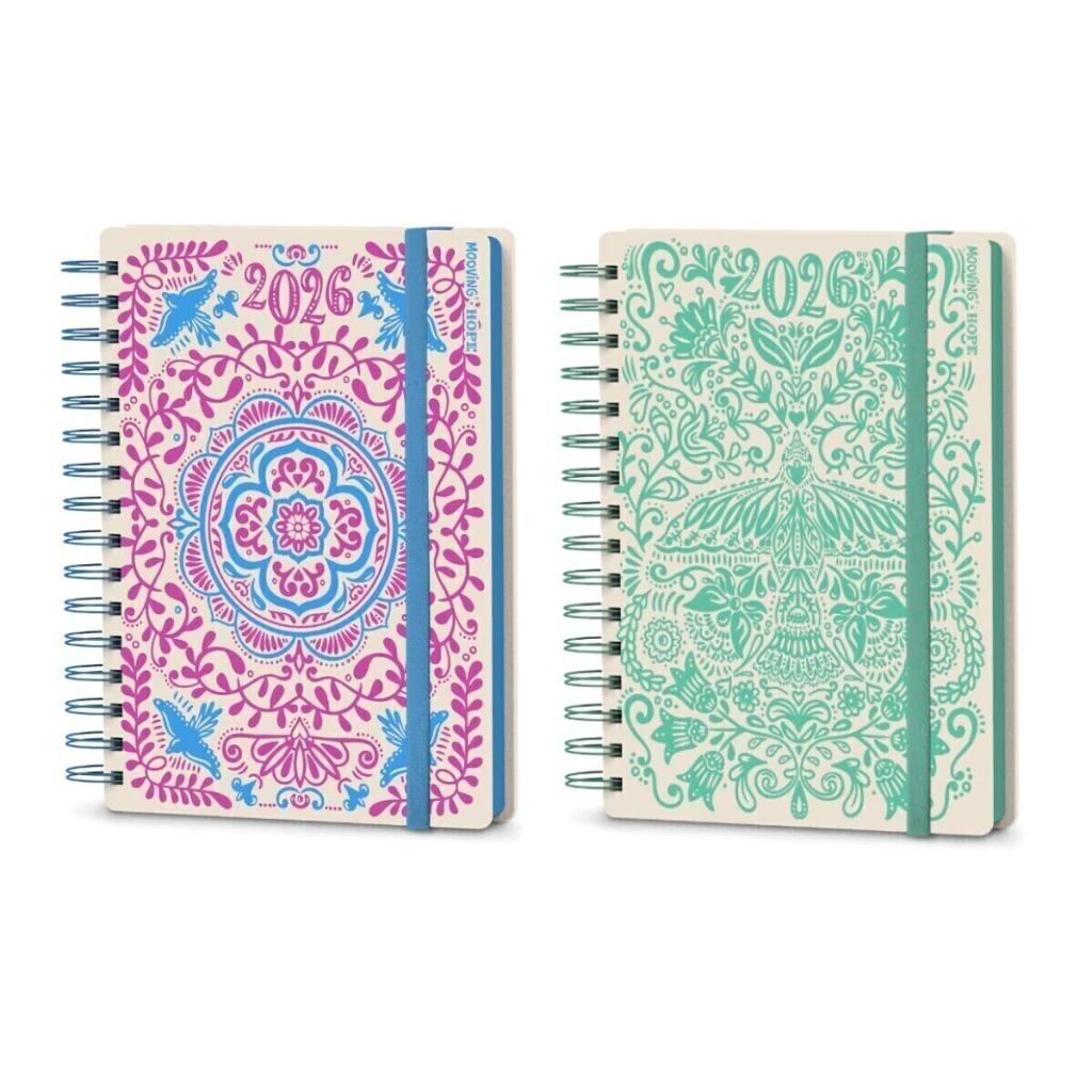 Mooving Agenda 2026 Hope Día Por Página 10x15cm (Pequeña)