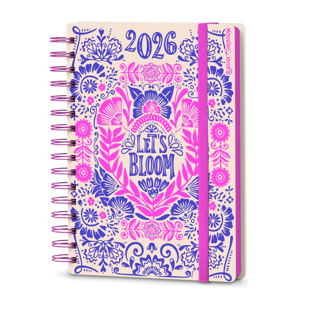 Mooving Agenda 2026 Hope 15x21cm Día Por Página