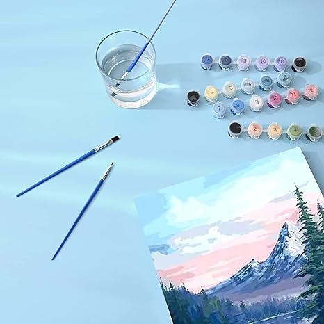 Lienzo De Pintura Por Número 30x40cm