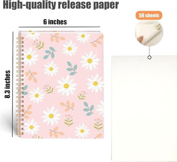 61uHMcxEi-L._AC_SX679 Libreta Para Coleccionar/Guardar Stickers Rosada A5 (No contiene Stickers)