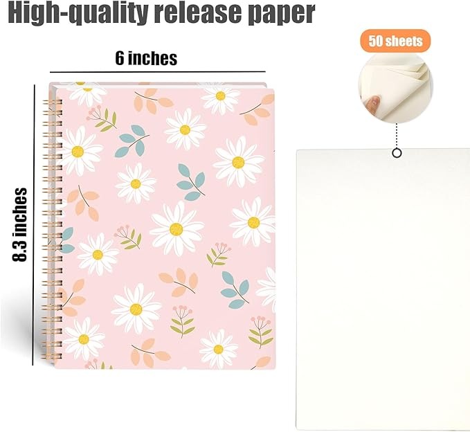 Libreta Para Coleccionar/Guardar Stickers Rosada A5 (No contiene Stickers)