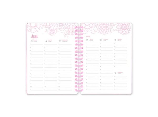 Mooving Agenda 2026 The Coloring Planner 15cx21cm Semana A La Vista