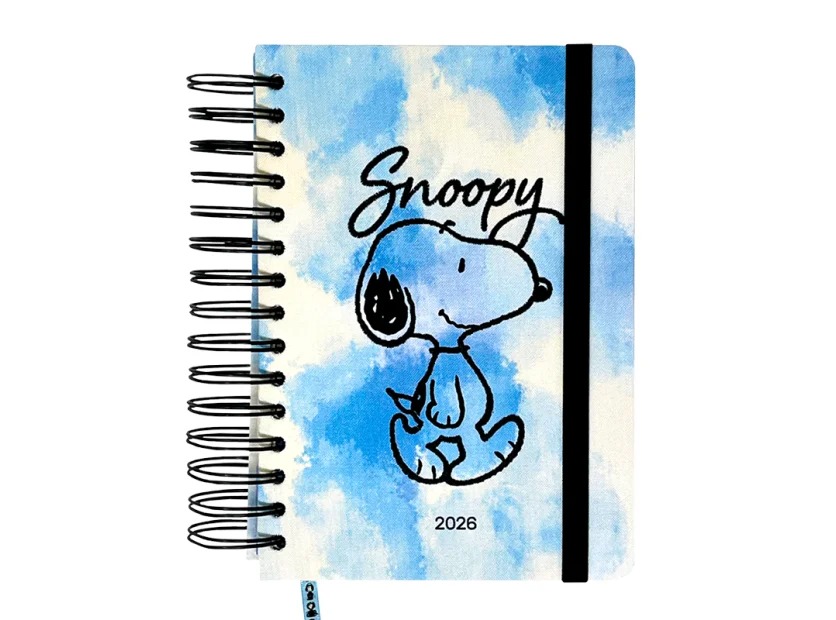688a2d9a1317f363067084-45739.png Mooving Agenda 2026 Snoopy Día Por Página 14x20cm