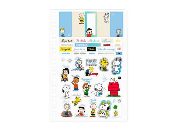 Mooving Agenda 2026 Snoopy Día Por Página 14x20cm