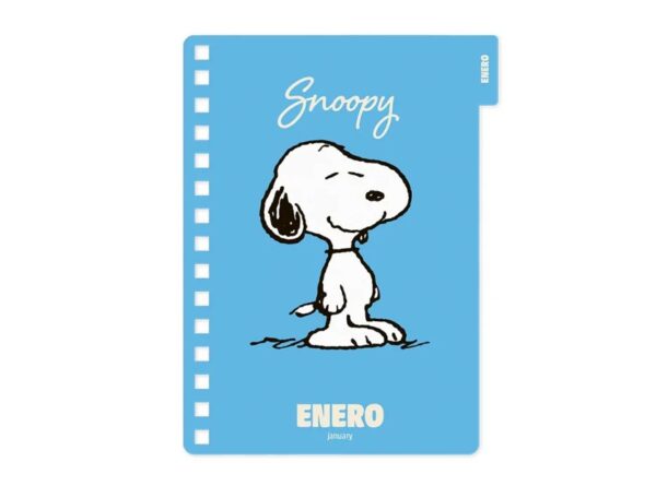 Mooving Agenda 2026 Snoopy Día Por Página 14x20cm