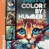 712cQBnl2bL._SY385 Libro Colorear Por Números-Animales 30 Diseños