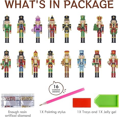 Pintura De Diamante Con Imán 16 Cascanueces