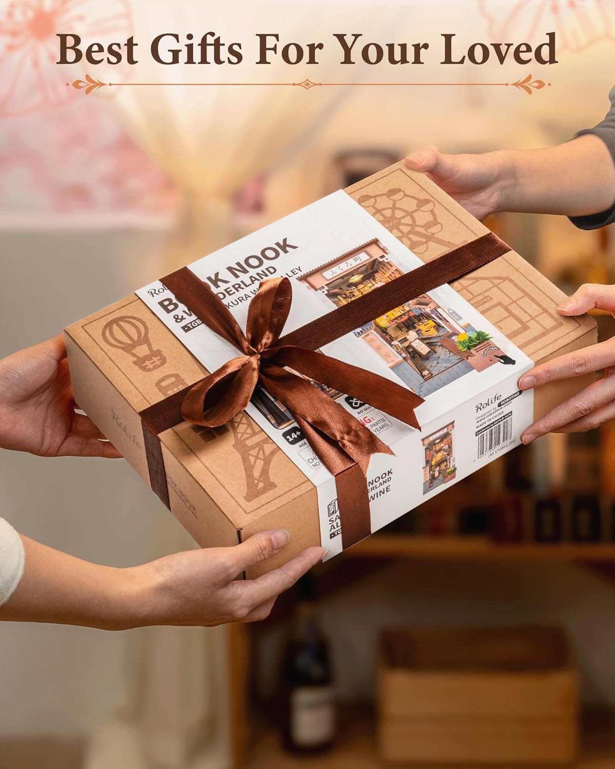 Armable Book Nook Sakura Wine Alley