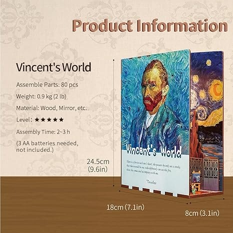 Armable Book Nook Vincent´s World