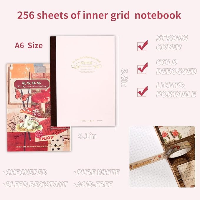 71UcD1Vl21L._AC_SX679 Kit Scrapbook Diseño De Hongos