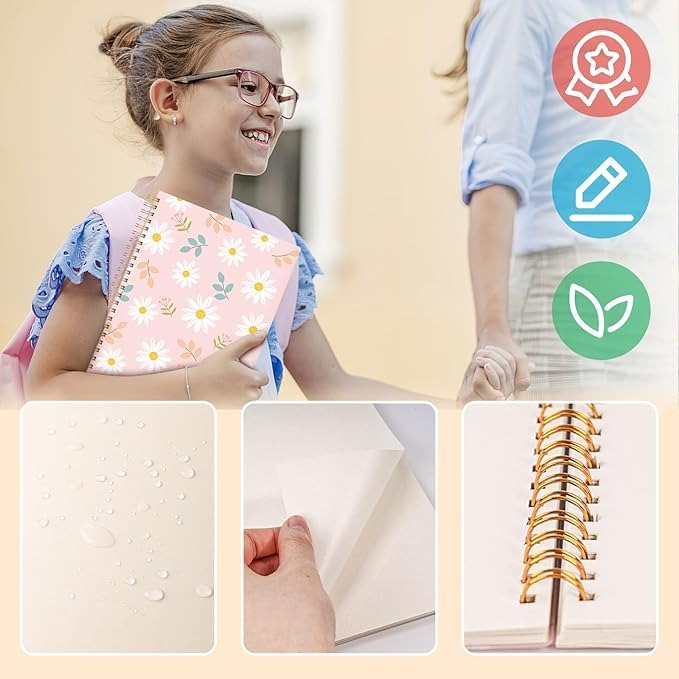 Libreta Para Coleccionar/Guardar Stickers Rosada A5 (No contiene Stickers)