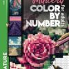 Libro Colorear Por Números-Naturaleza 30 Diseños