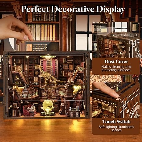 Armable Librería Max (Con Luz Led)