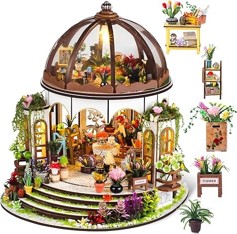 Armable Jardín Colgante(Con Luz)