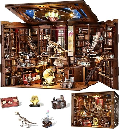 Armable Librería Max (Con Luz Led)