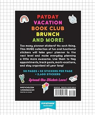 81Vu7msFYeL._SY385 Libro Stickers Para Planners