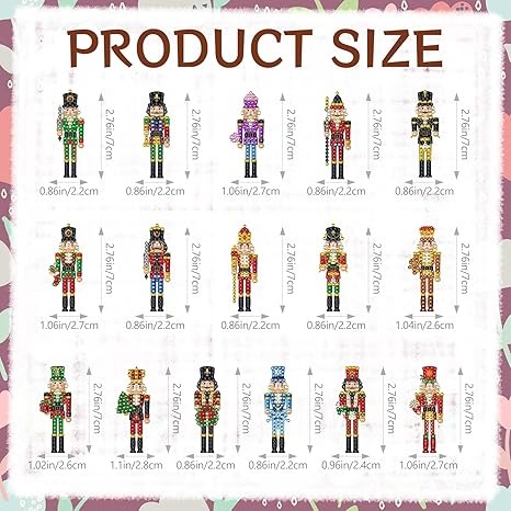 Pintura De Diamante Con Imán 16 Cascanueces