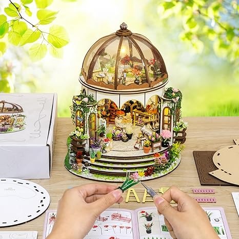 Armable Jardín Colgante(Con Luz)