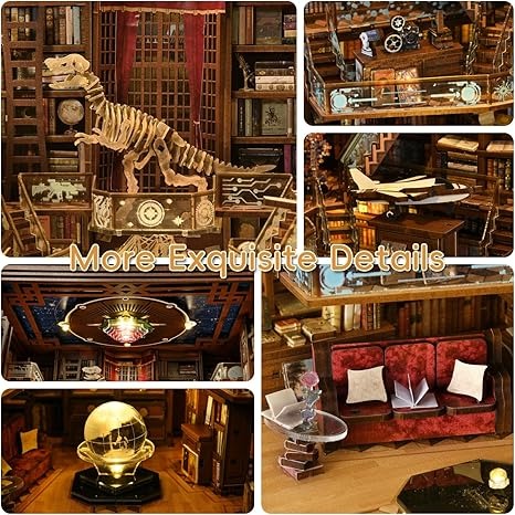 Armable Librería Max (Con Luz Led)