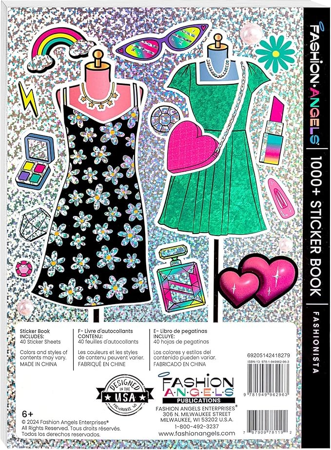 Libro De Stickers Fashion Stickers