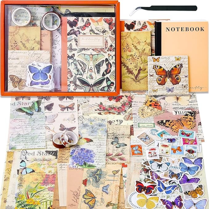 911ZIwQecwL._AC_SX679 Kit Scrapbook Mariposa