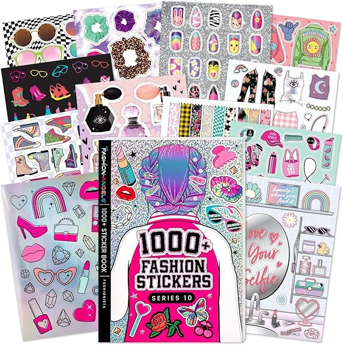 914X 9GWypL._AC_SX679 Libro De Stickers Fashion Stickers