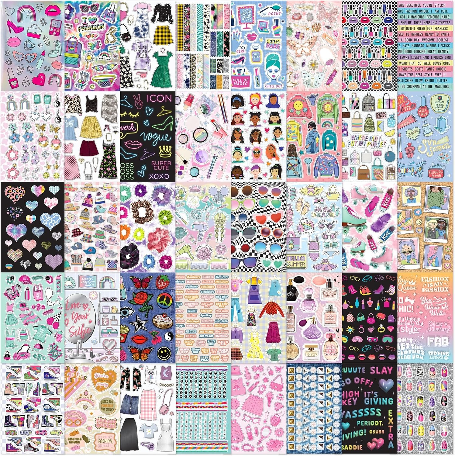 Libro De Stickers Fashion Stickers