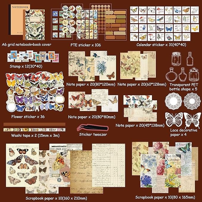 Kit Scrapbook Mariposa