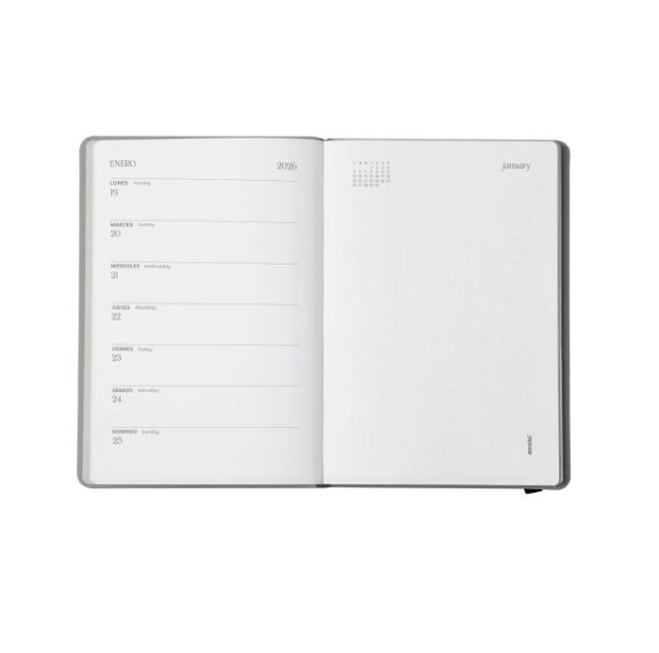 Agenda Mooving Notes 15x21cm Semana A La Vista