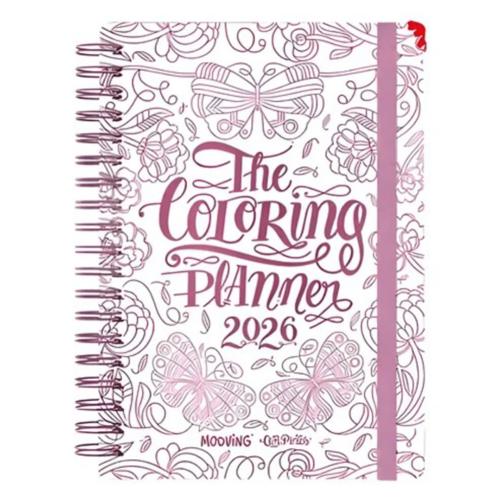 Mooving Agenda 2026 The Coloring Planner 15cx21cm Semana A La Vista