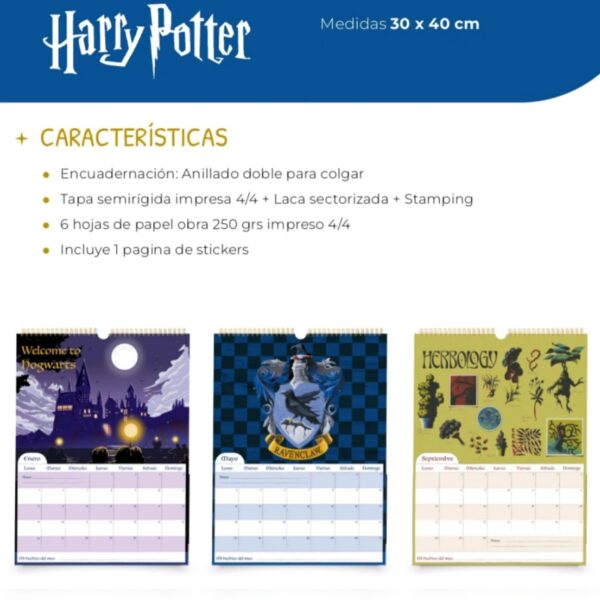 Mooving Calendario Harry Potter 30x40cm