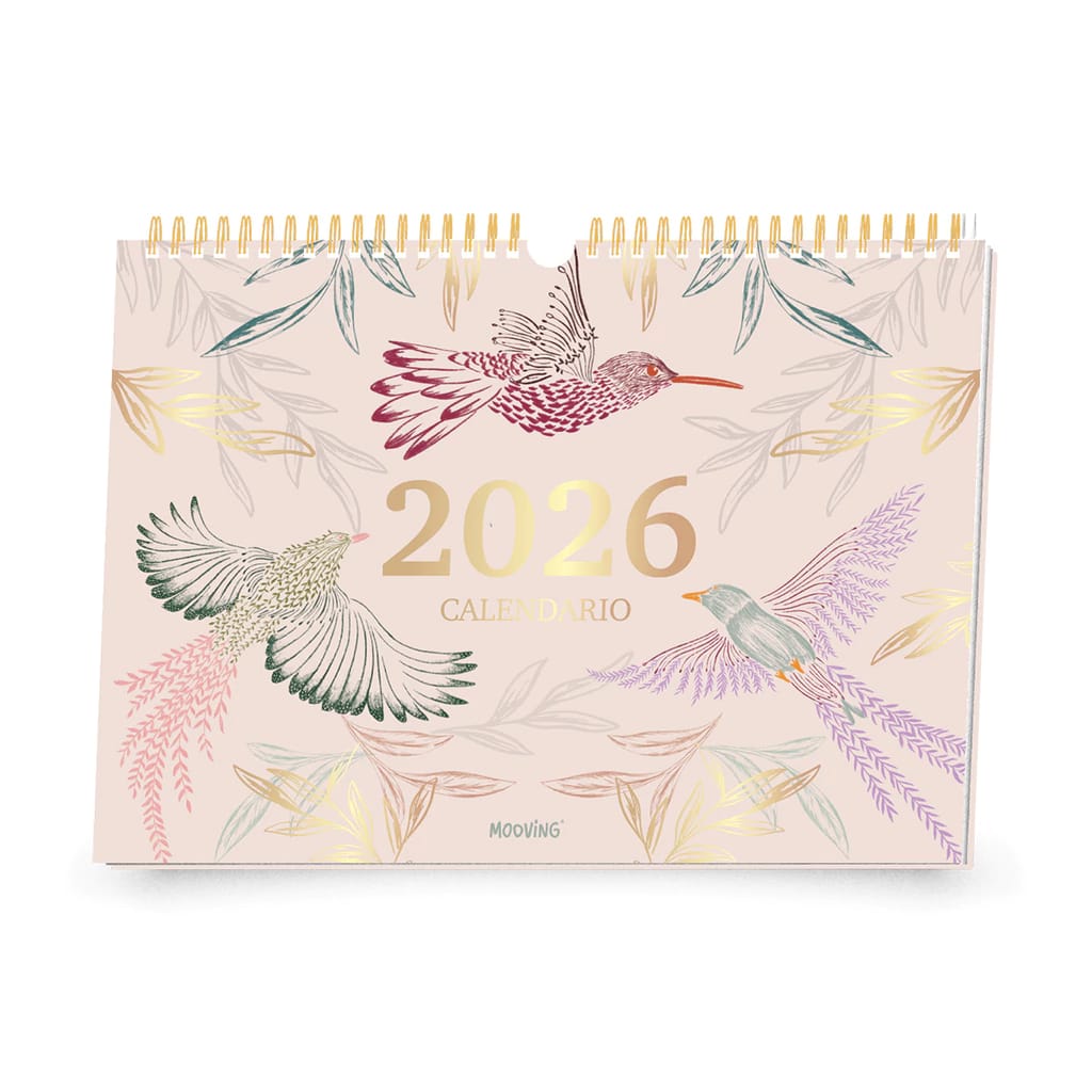 Mooving Calendario Boho 2026 35x25cm